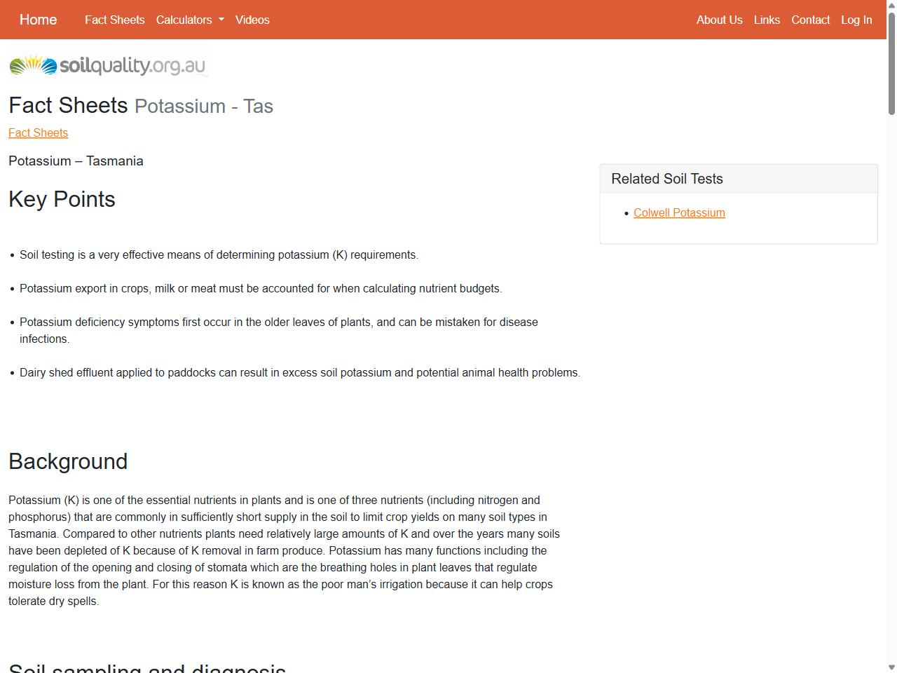 Preview of Potassium | Fact Sheets | soilquality.org.au, accessed July 10, 2025