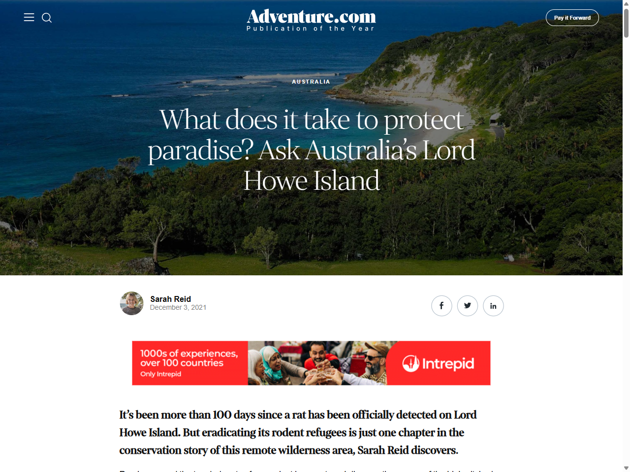 Preview of What does it take to protect paradise? Ask Australia's Lord Howe Island - Adventure.com, accessed August 2, 2025,
