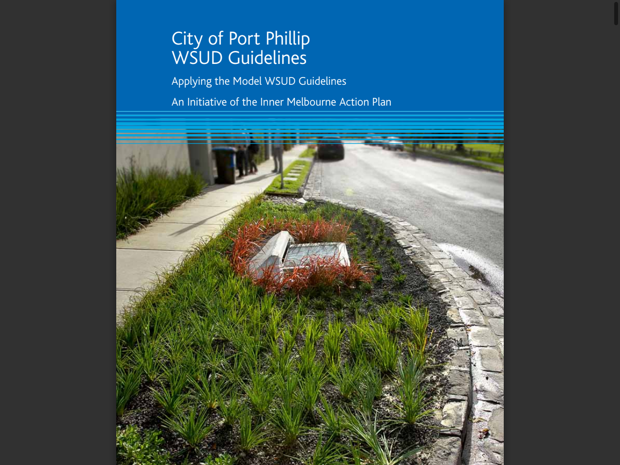 Preview of City of Port Phillip WSUD Guidelines, accessed August 11, 2025, 