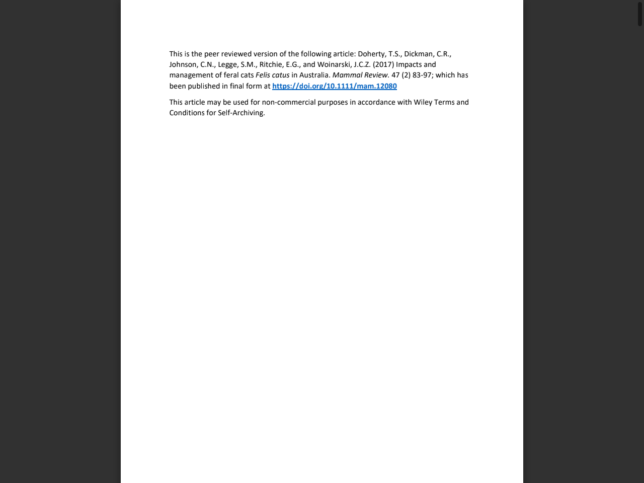 Preview of The rise of hyperabundant native generalists threatens both humans and nature, accessed July 27, 2025