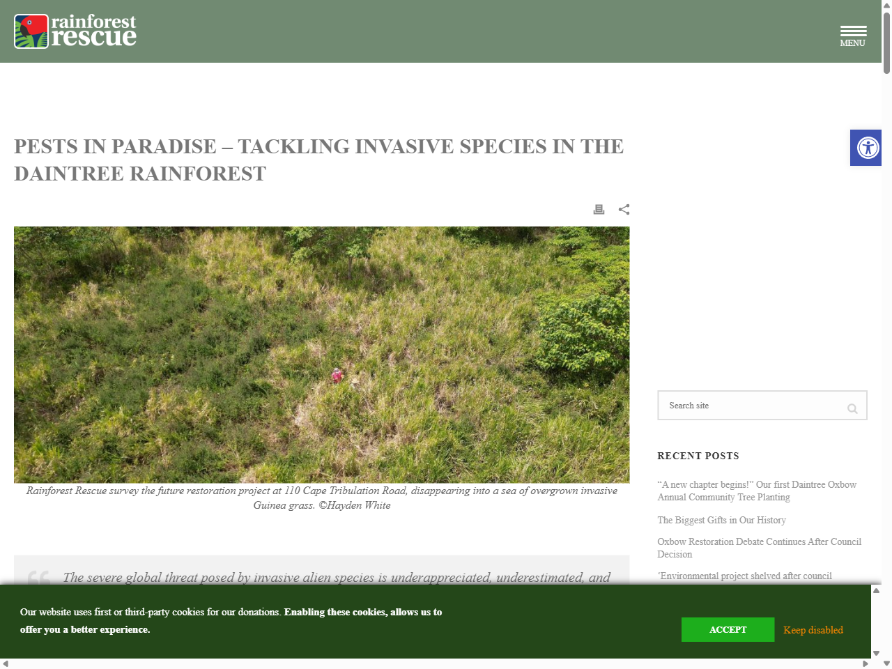 Preview of Impacts of Invasive Plants on Australian Rangelands