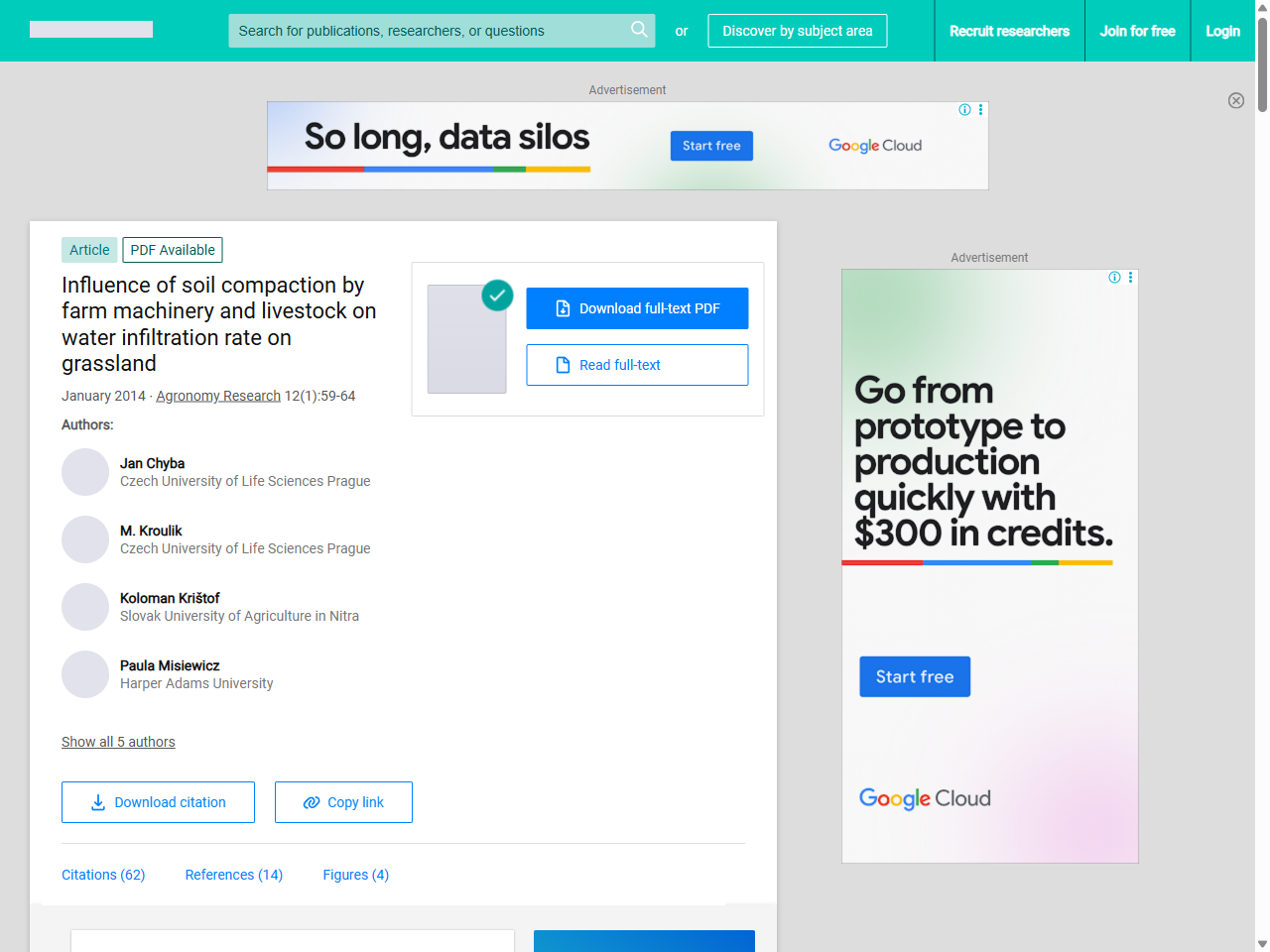 Preview of (PDF) The impact of deforestation and pasture abandonment on soil ...