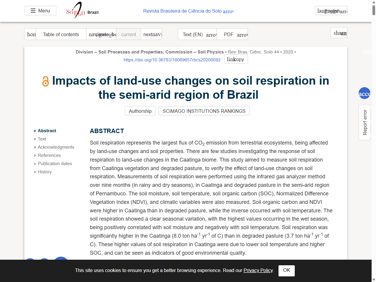 Preview of Fire interacts with season to influence soil respiration in tropical ..., accessed on June 7, 2025,
