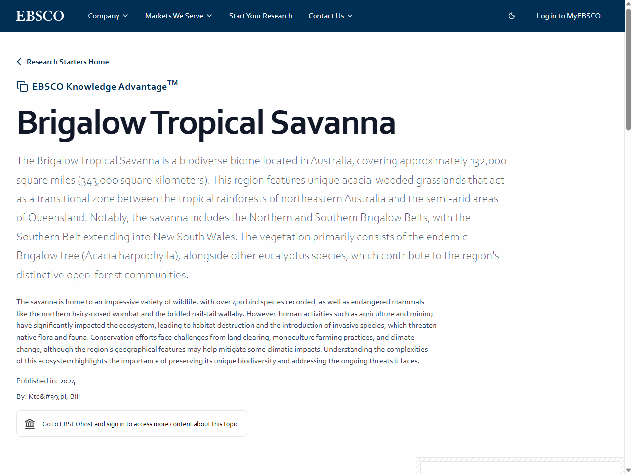 Preview of Brigalow Tropical Savanna | EBSCO Research Starters, accessed May 16, 2025,