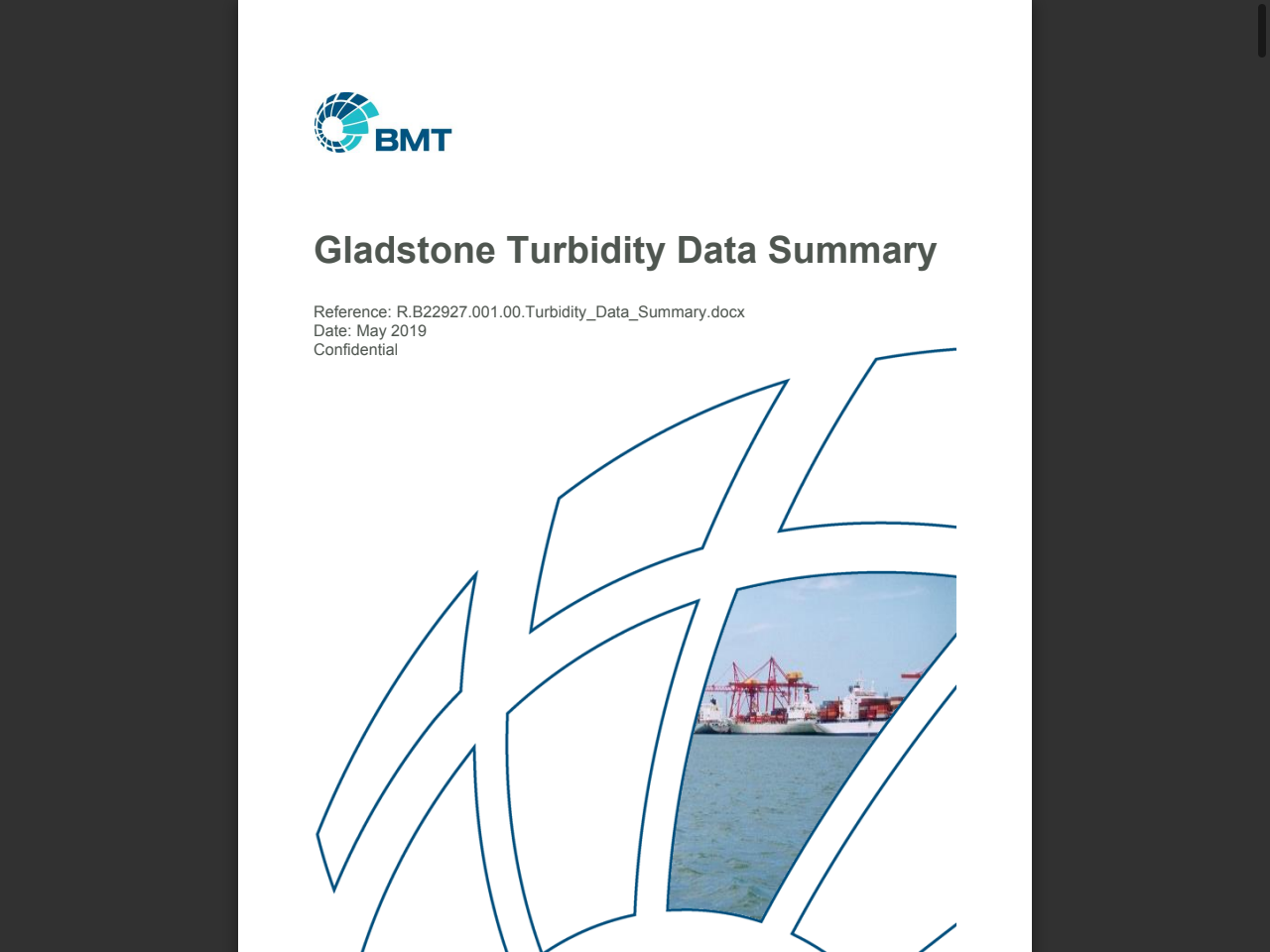 Preview of Gladstone Turbidity Data Summary, accessed August 1, 2025,