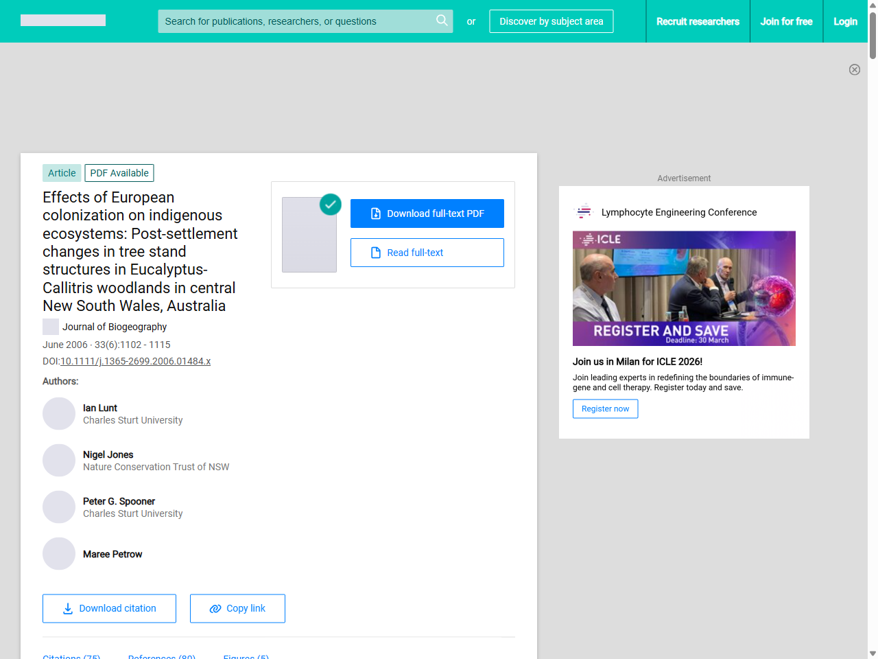Preview of State-and-Transition Models for Heterogeneous Landscapes: A Strategy for Development and Application | Request PDF - ResearchGate, accessed May 15, 2025